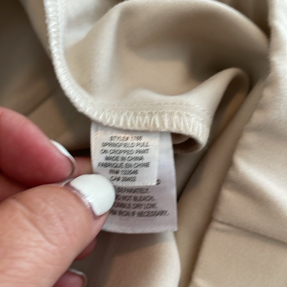 Crosby tan pull on pants size 6 - Picture 7 of 7